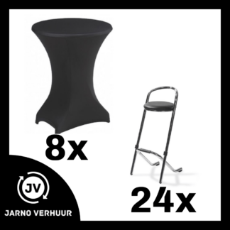 Statafels en barkrukken huren Eindhoven