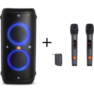 JBL box met microfoons huren bij Jarno Verhuur Eindhoven