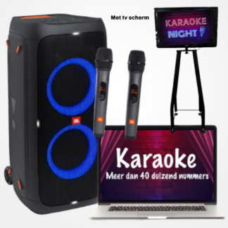 Jarno Verhuur karaoke set huren in Eindhoven of in Best