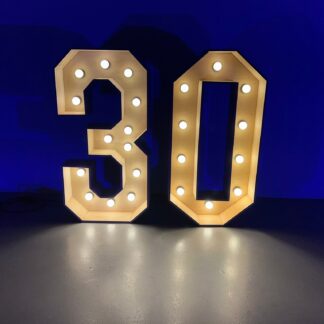 lichtletter 30 huren